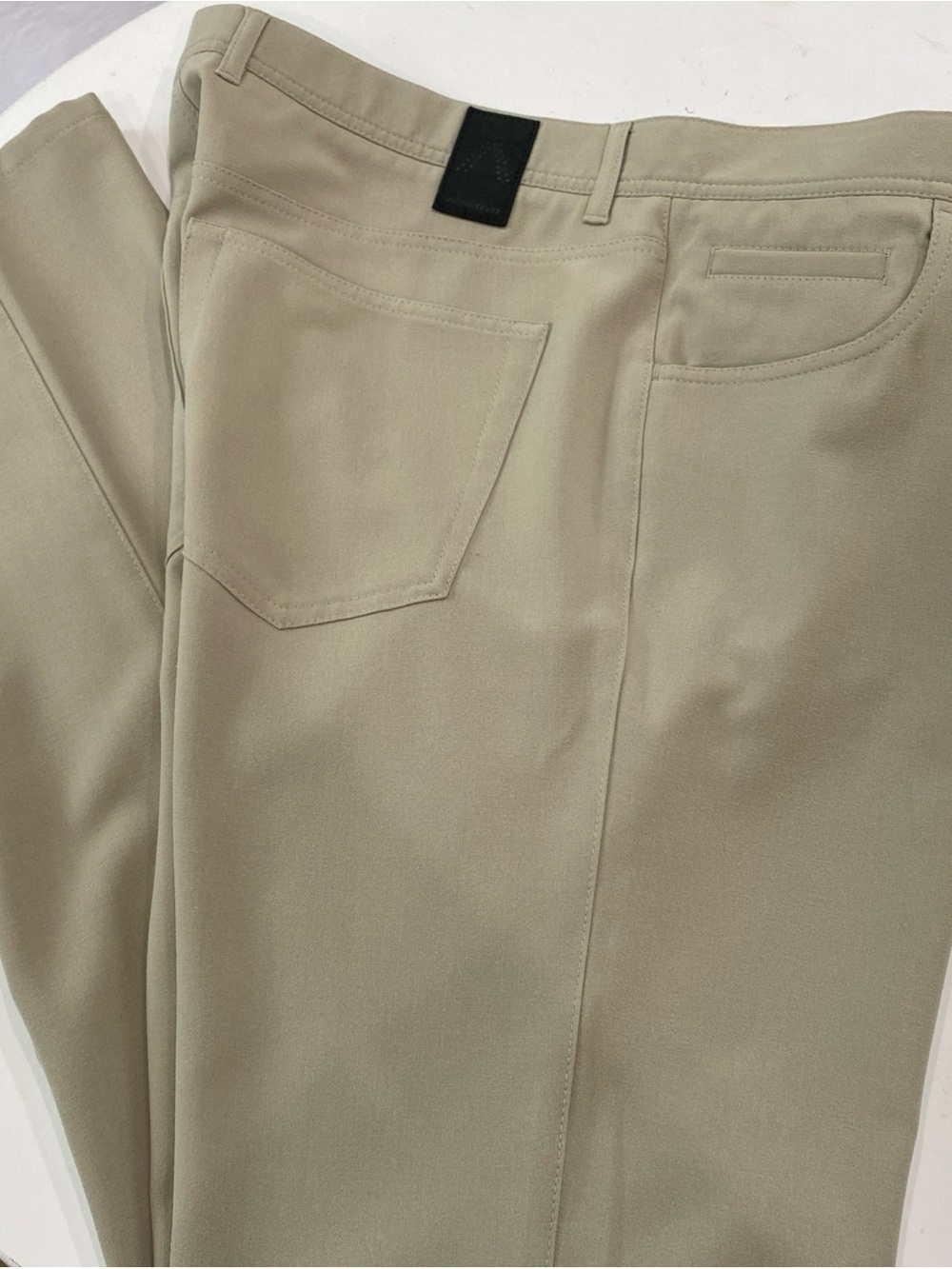 Alberto Ceramica Modern Fit Pants 40x34 Stone color stretch